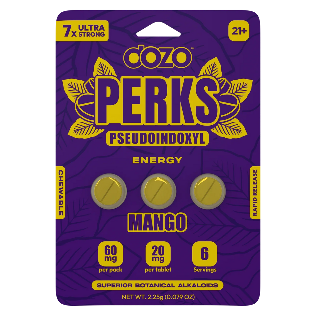 DOZO- Pseudo Perks 60MG- 3 COUNT