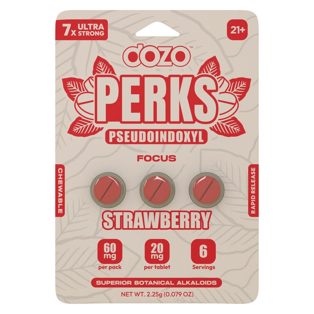 DOZO- Pseudo Perks 60MG- 3 COUNT