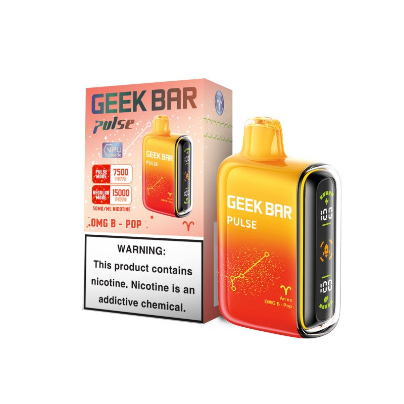 GEEK BAR PULSE 15000 DISPOABLE 16ML  (5CT)
