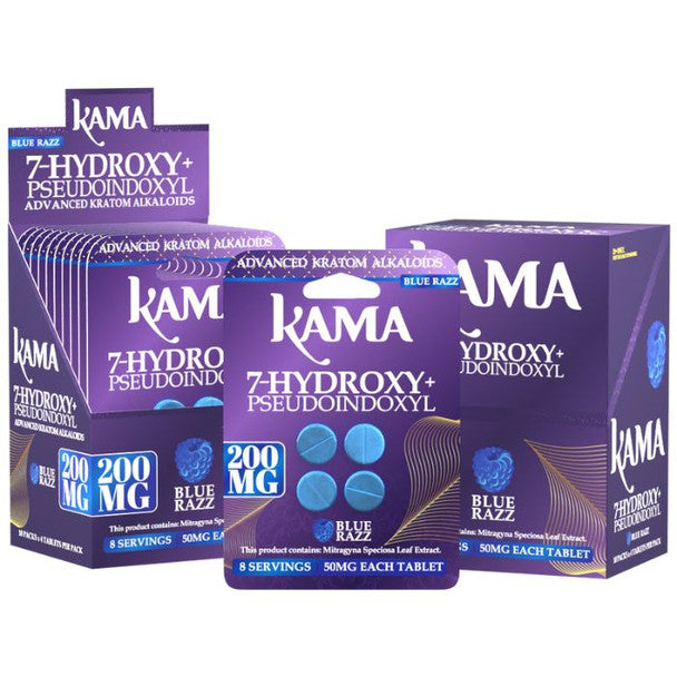 Kama 7-Hydroxymitragynine Pseudoindoxyl 200mg | 4 Count (CLASSIC)