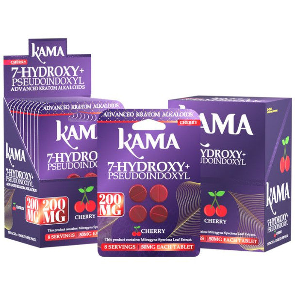 Kama 7-Hydroxymitragynine Pseudoindoxyl 200mg | 4 Count (CLASSIC)