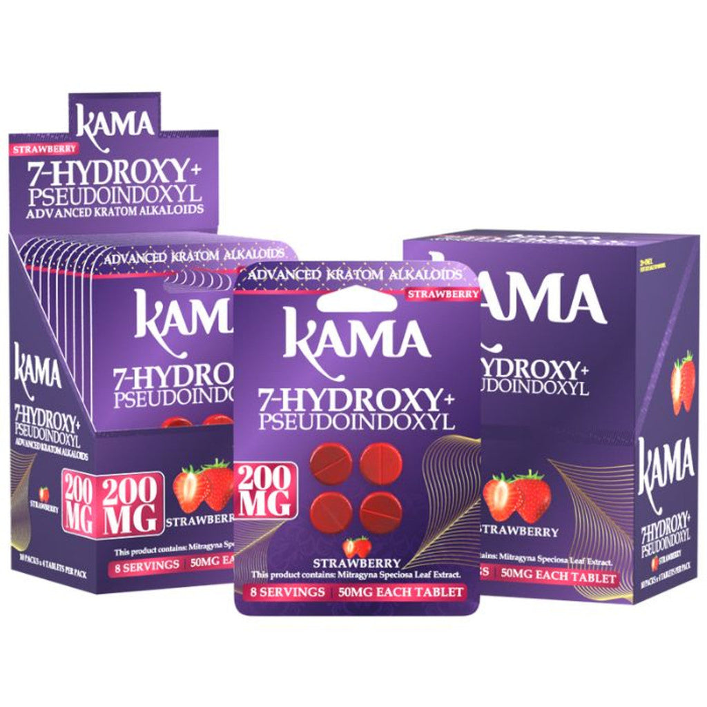 Kama 7-Hydroxymitragynine Pseudoindoxyl 200mg | 4 Count (CLASSIC)