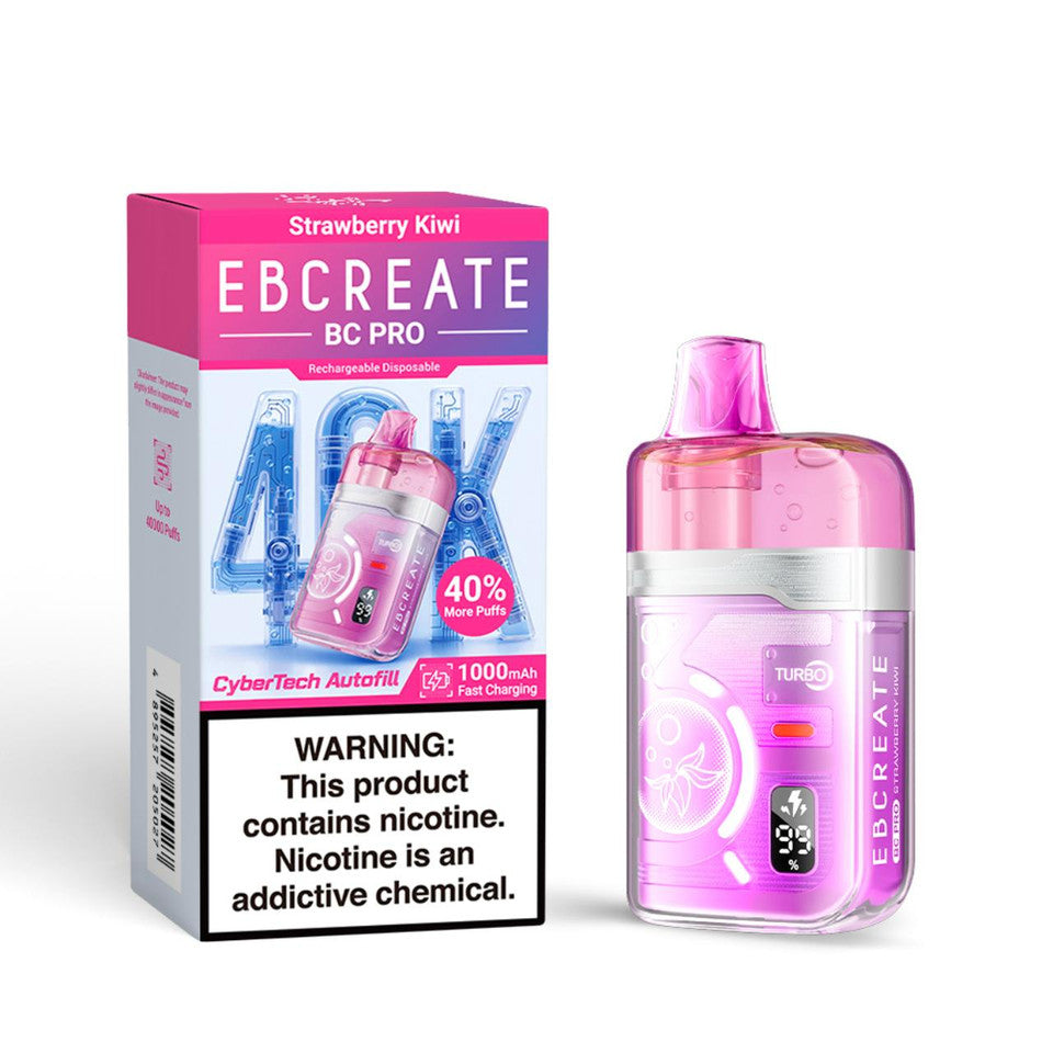 EBCREATE BC PRO rechargeable dispo 40k (5ct)