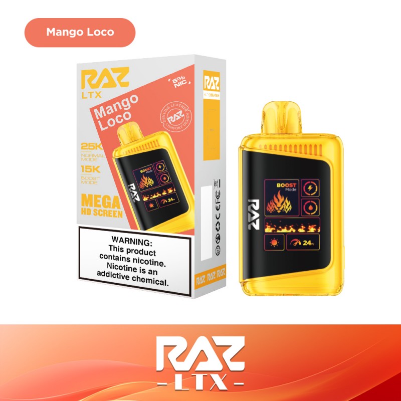 RAZ DC25000 Disposable 5%  (5ct)