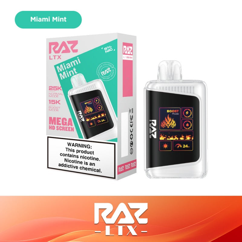 RAZ DC25000 Disposable 5%  (5ct)