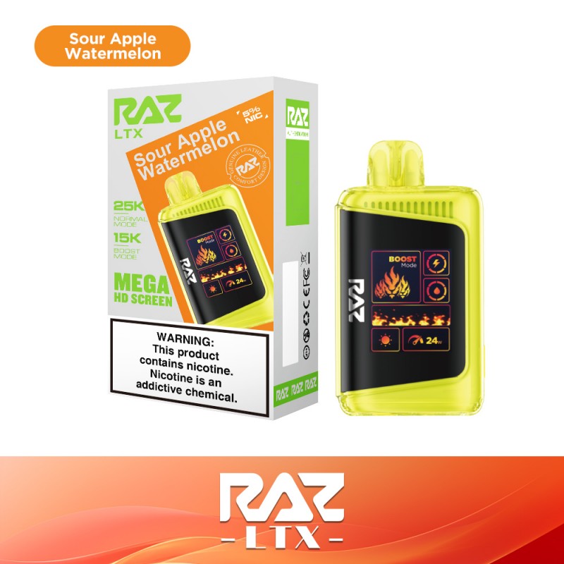 RAZ DC25000 Disposable 5%  (5ct)