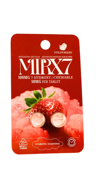 MTRX 7 HYDROXY 2ct - 50 MG PER TABLET ( DOUBLE APPLE) (10 pack)