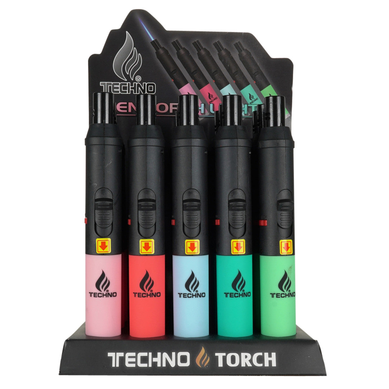 TECHNO PEN TORCH LIGHTER (15CT)