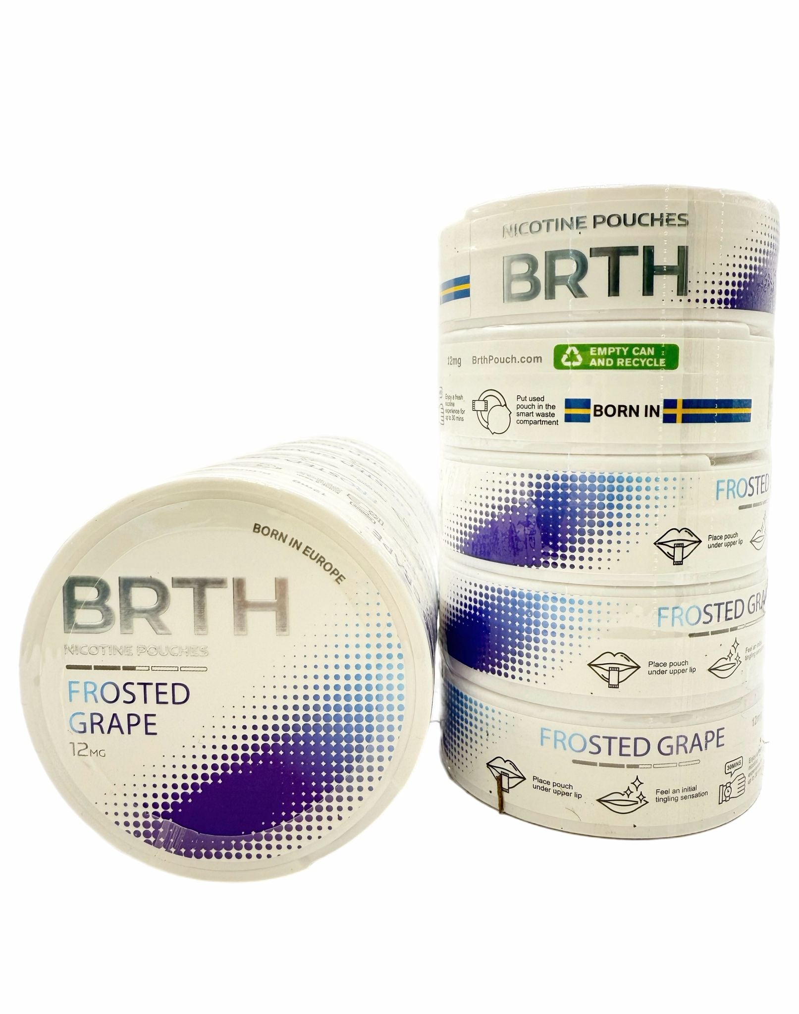 BRTH NICOTINE POUCHES-  12MG