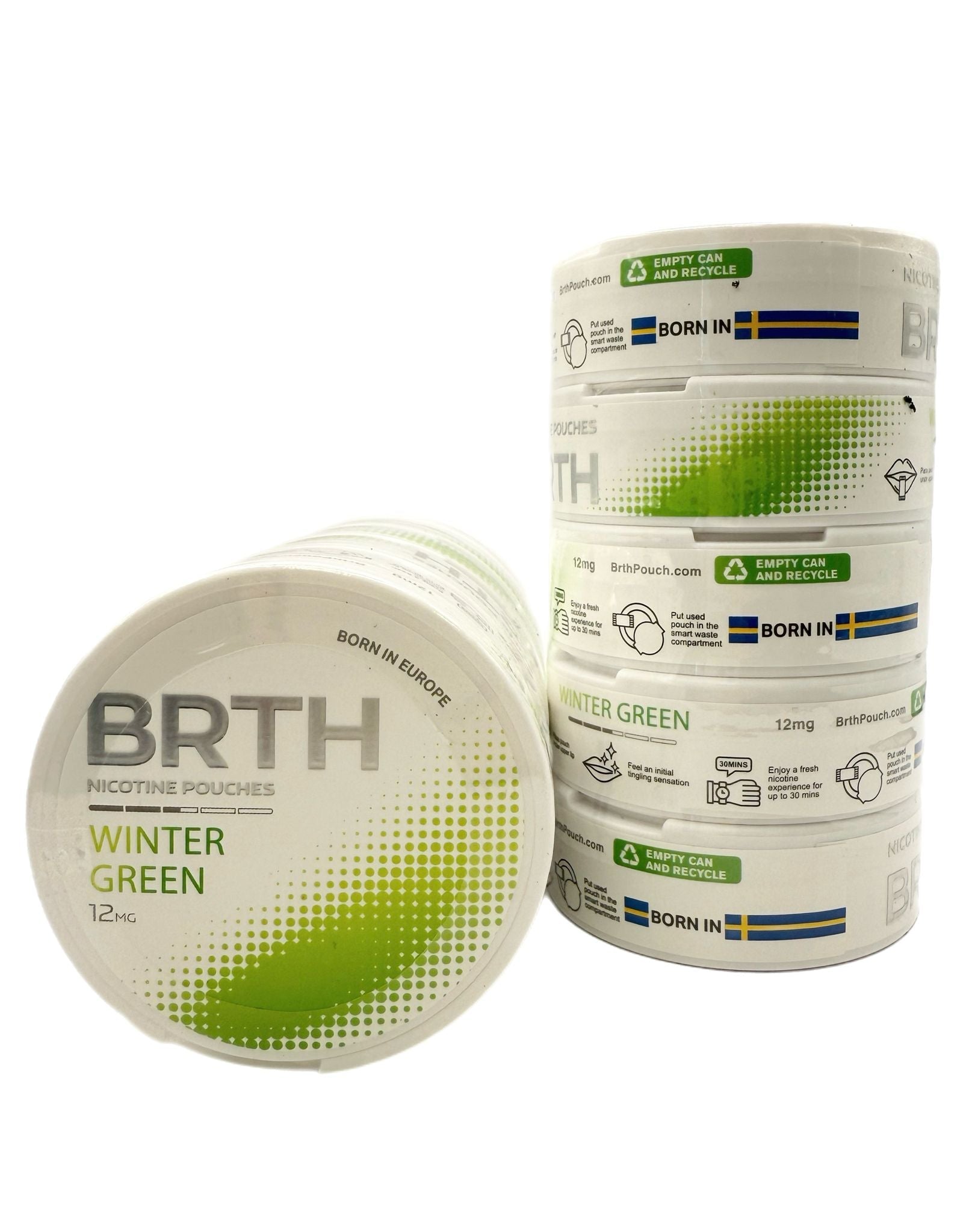 BRTH NICOTINE POUCHES-  12MG
