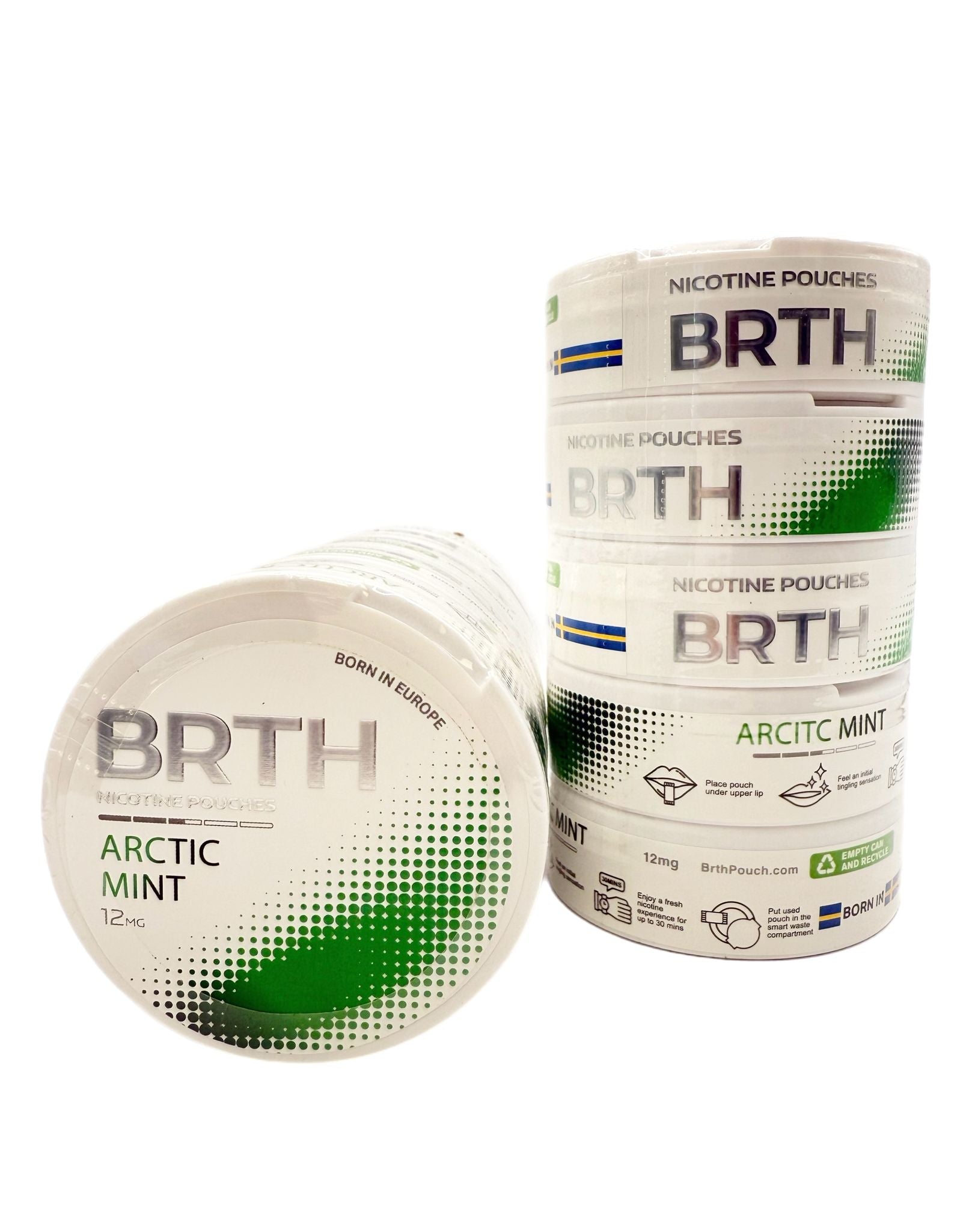 BRTH NICOTINE POUCHES-  12MG