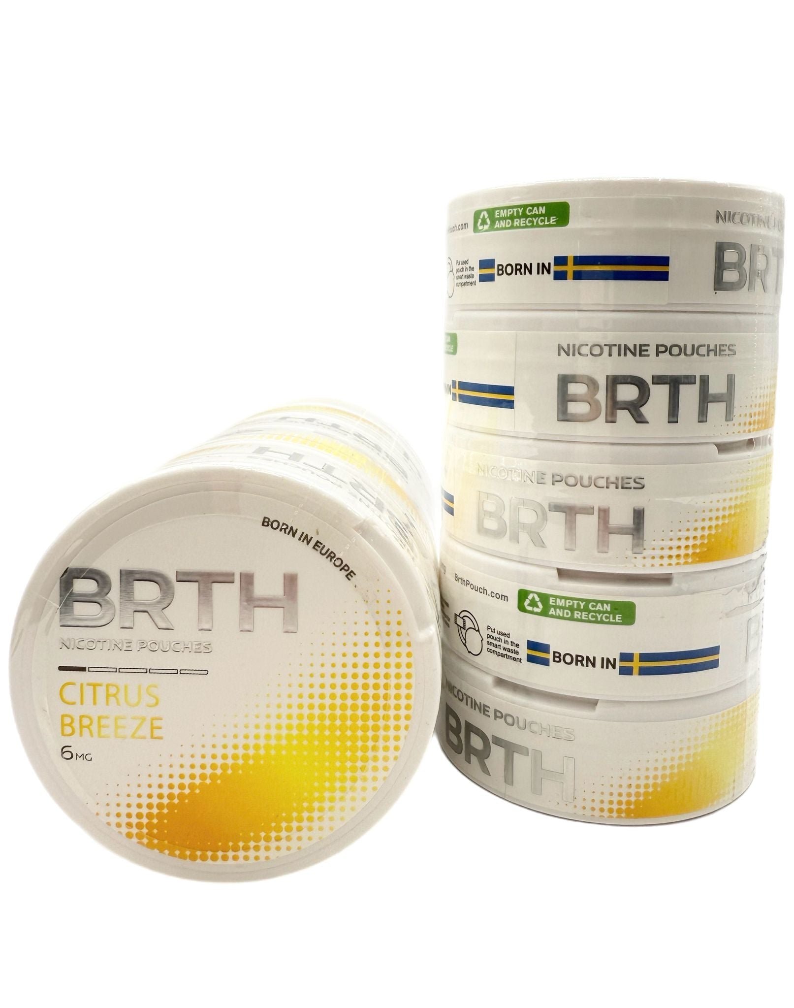 BRTH NICOTINE POUCHES- 6MG