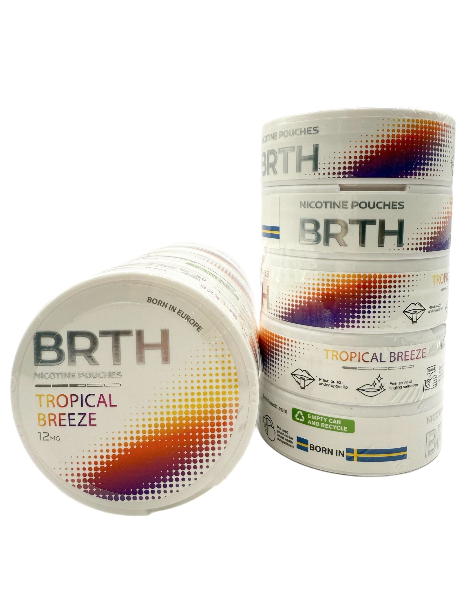 BRTH NICOTINE POUCHES-  12MG