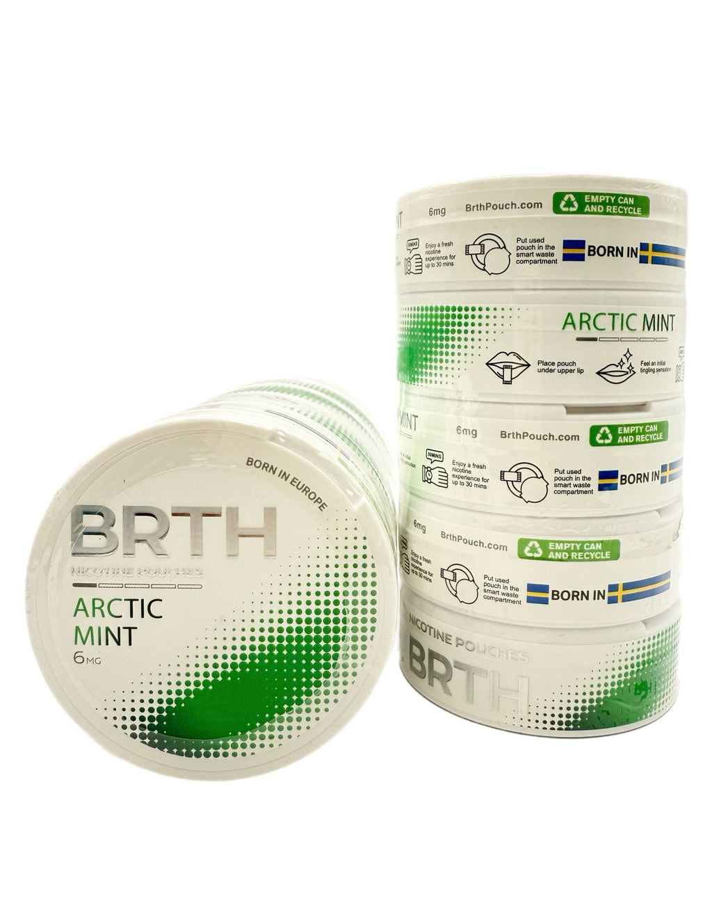 BRTH NICOTINE POUCHES- 6MG