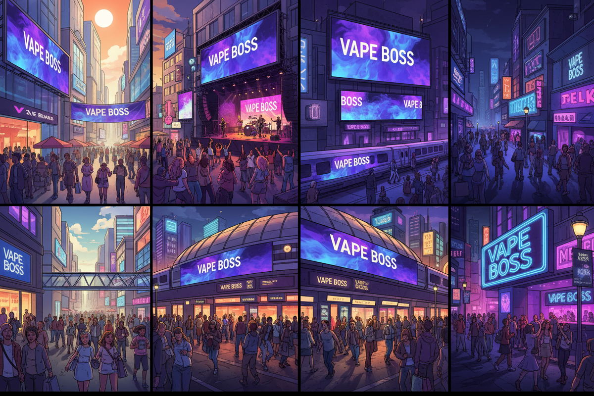 add branding name with Vape Boss