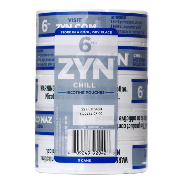 Zyn Chill 6mg 5ct