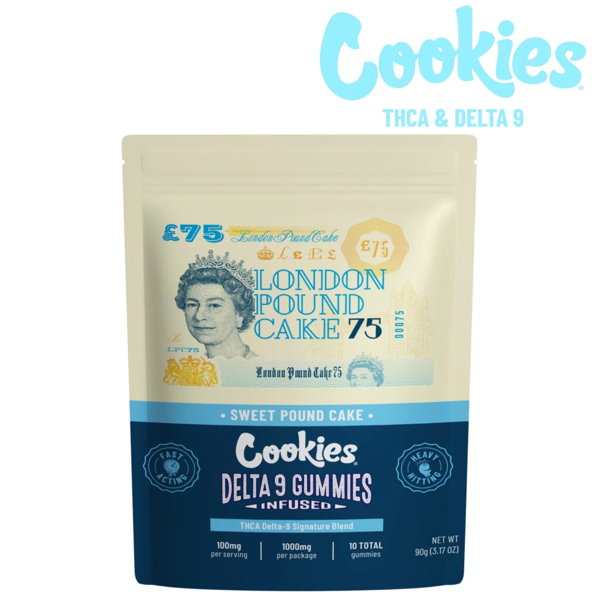 Cookies Delta 9 10pc Infused Gummies 10ct