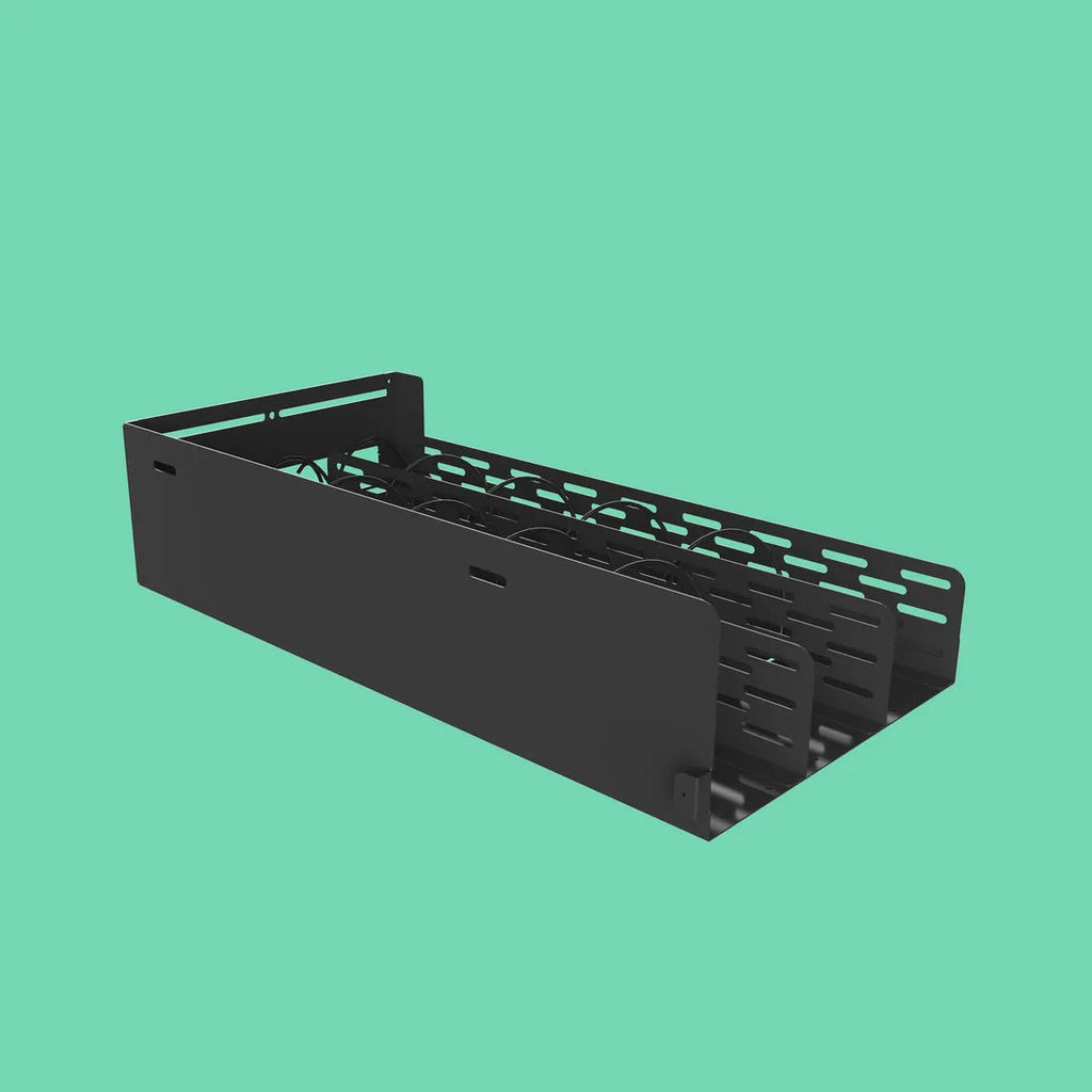 Replacement tray with motors