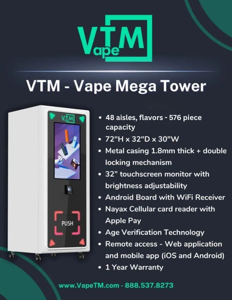 Mega Tower Vending Machine
