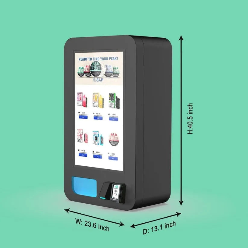 Mega Wall: High-Capacity, Wall-Mounted Vape Machine