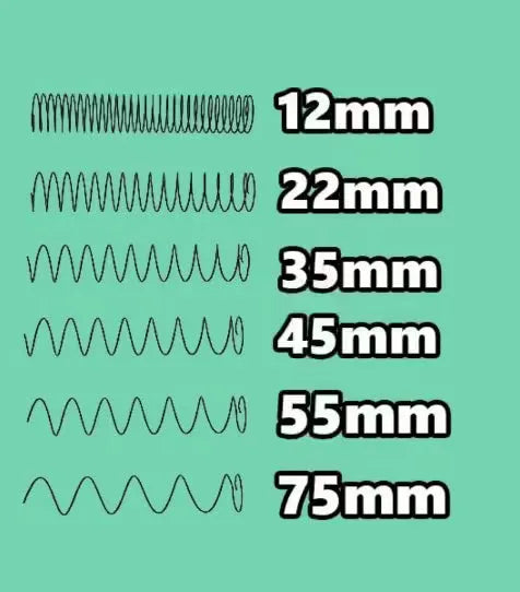 Extra Coils (5-Pack), Pick your Size