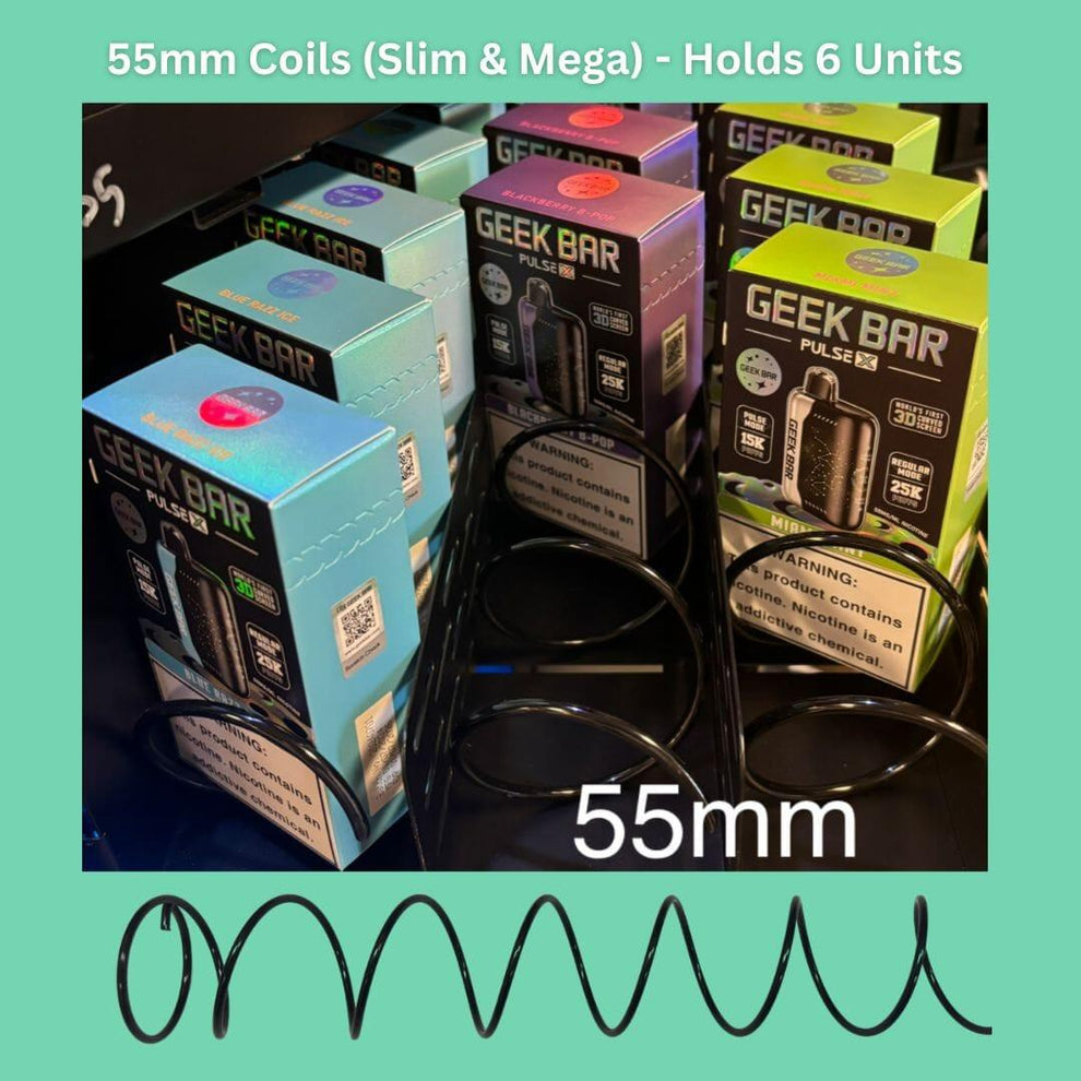 Extra Vending Machine Coils (5-Pack) – Choose Your Size