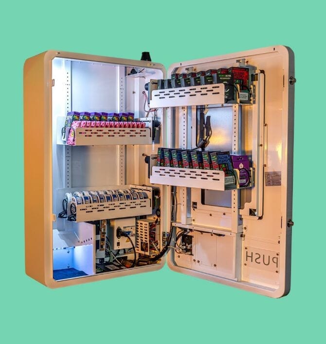 Mini Wall: Most-compact, Wall-Mounted Vape Vending Machine