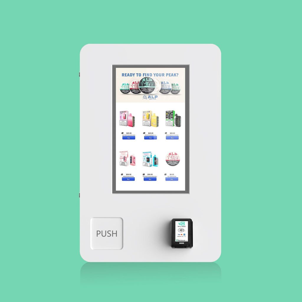 Mini Wall: Most-compact, Wall-Mounted Vape Vending Machine