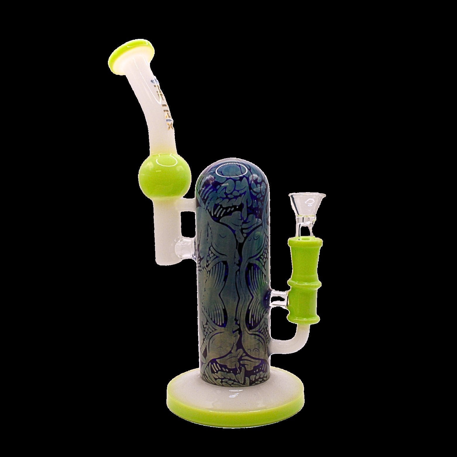METRIX WATER PIPE GREEN N BLUE 1CT