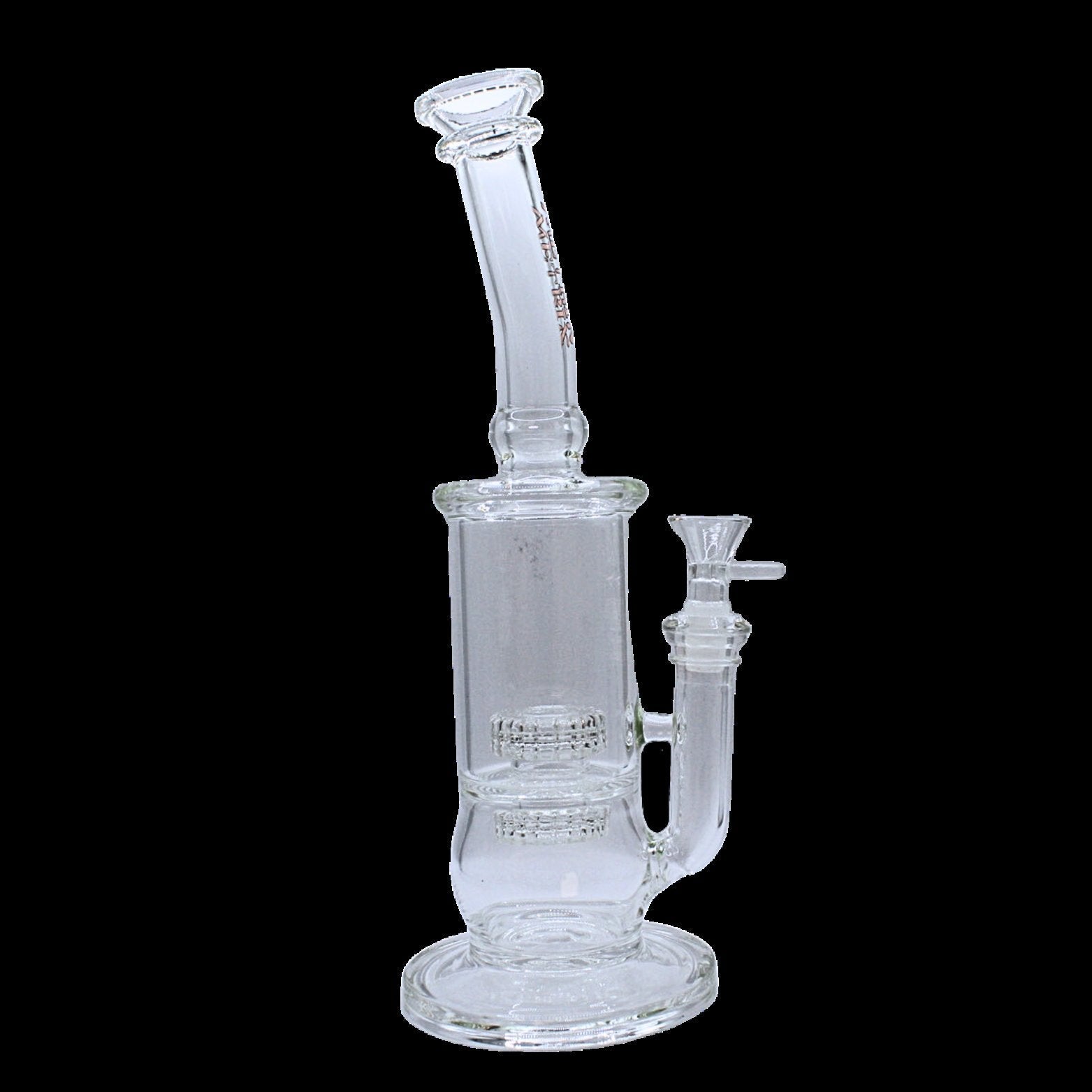 METRIX CLEAR PIPE WITH DOUBLE PERCOLATOR 1CT