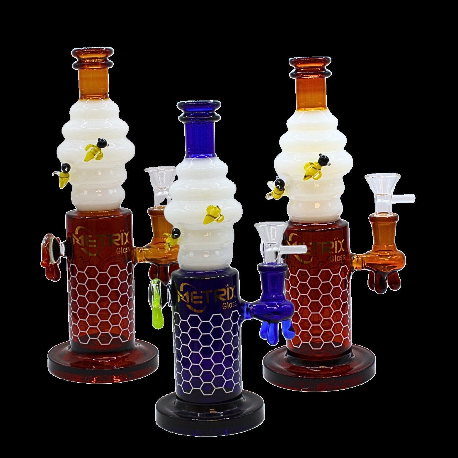 METRIX BEES WATER PIPE 1CT
