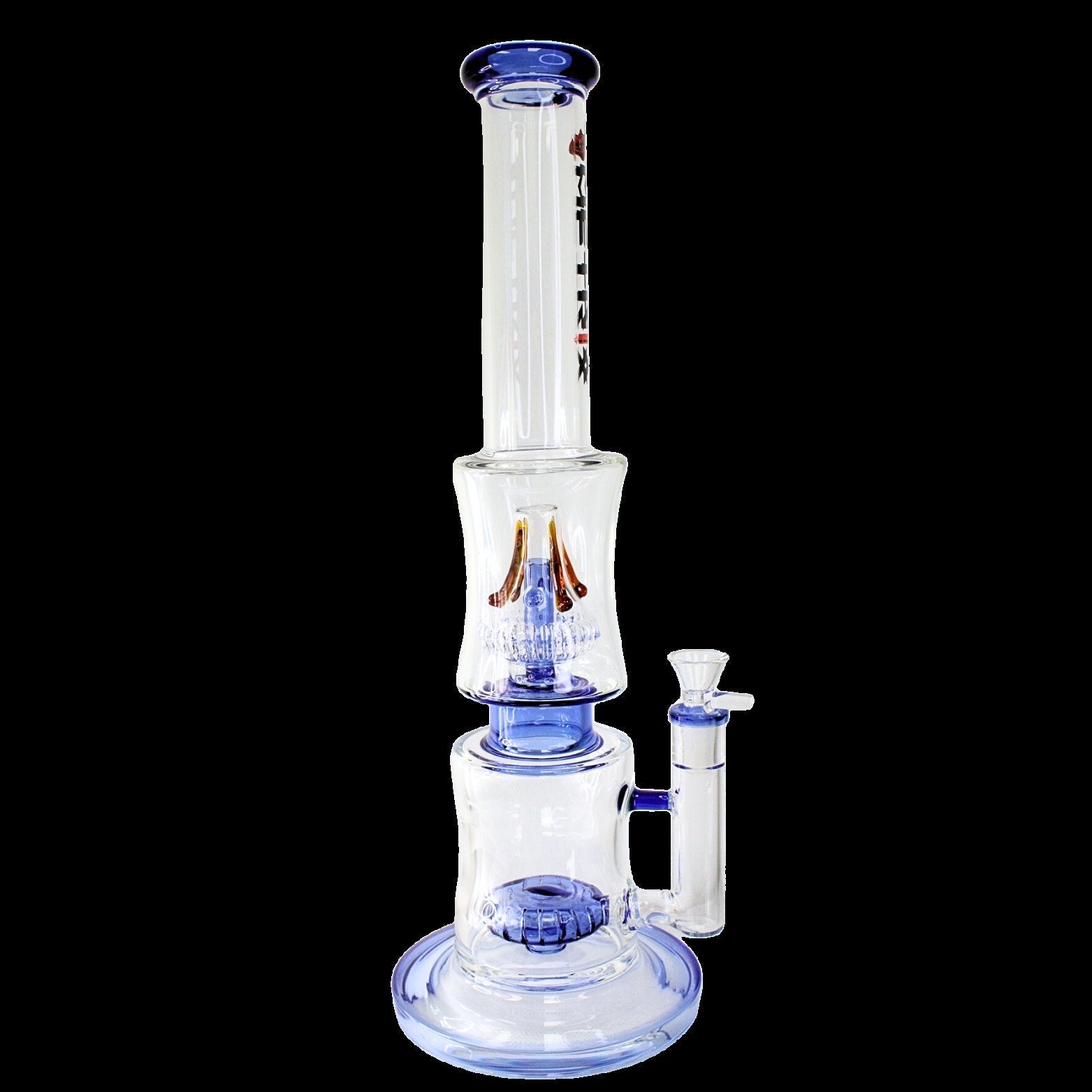 METRIX WATER PIPE SINGLE PERC CLEAR 1CT