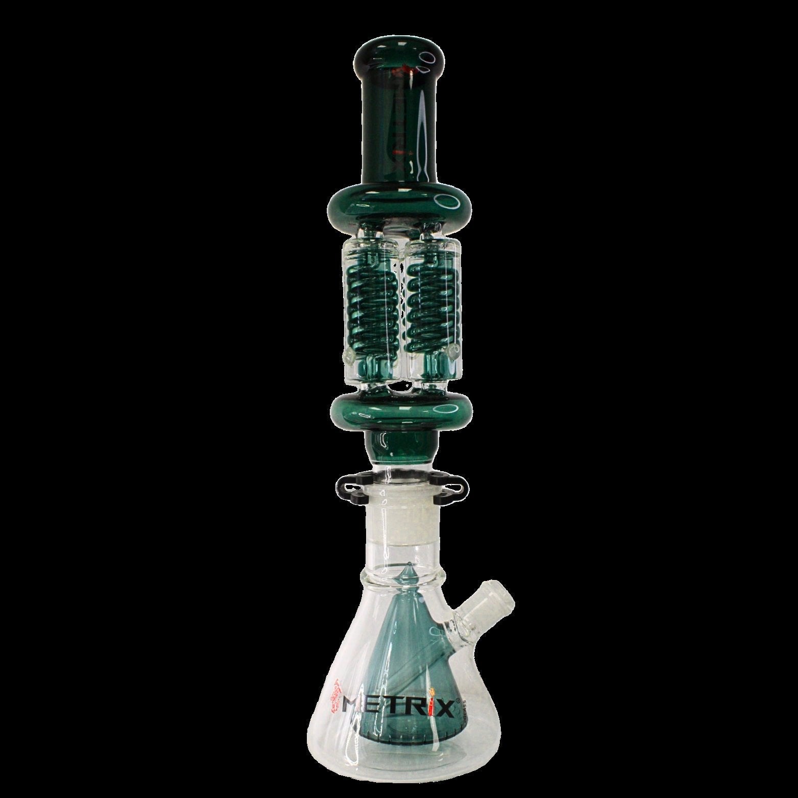 METRIX PIPE WITH GLYCERIN TOP AND QUAD TUBES 1CT