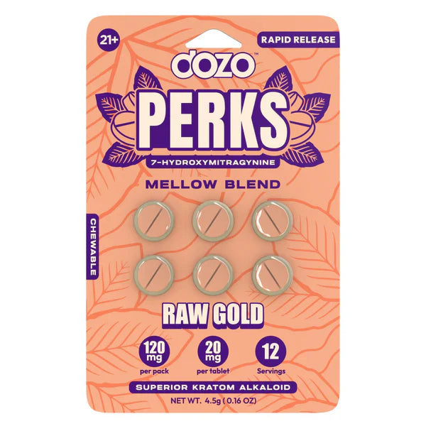 DOZO- Perks 120MG- 6 COUNT