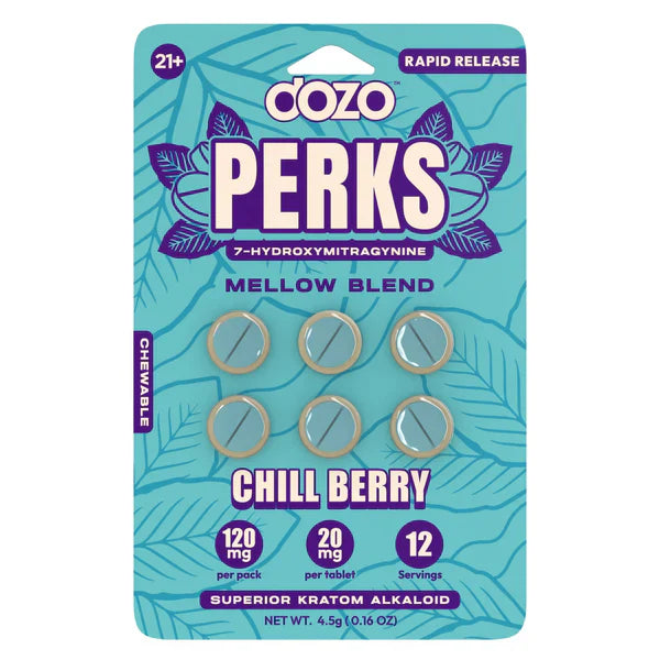 DOZO- Perks 120MG- 6 COUNT