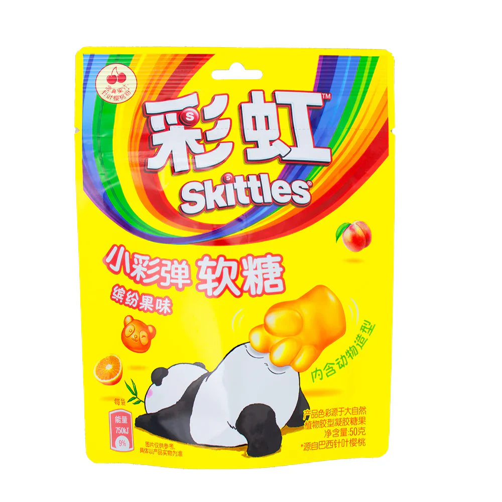 SKITTLES - GUMMY ASST.FLAVORS - LITTLE PANDA