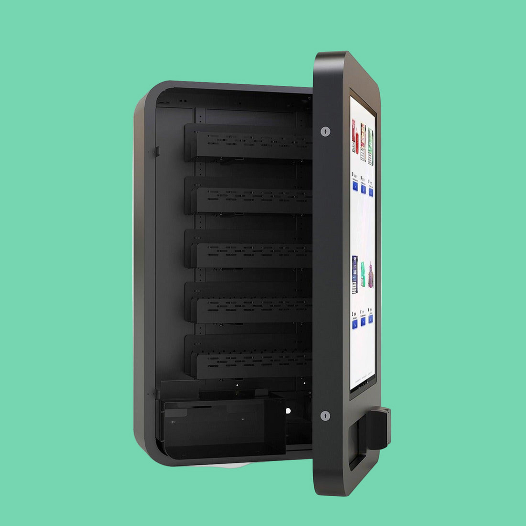 Slim Wall Vape Machine – Sleek, Wall-Mounted Vending Solution | Vape Boss