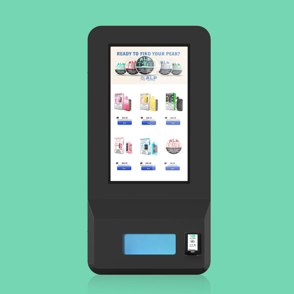 Weather Wall: Outdoor, waterproof vending machine